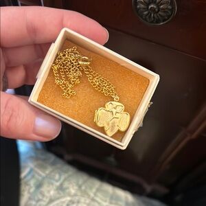 Vintage girl scout locket